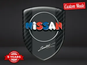 Nissan Personalized Business Stickers Durable Limited Style